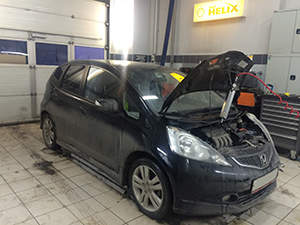 Ремонт топливной системы Honda Fit: фото работ автосервиса ДжапСервис в Москве №2 Ремонт топливной системы Honda Fit: фото работ автосервиса ДжапСервис в Москве №2