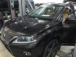 Диагностика Lexus RX: фото работ автосервиса ДжапСервис в Москве №1 Диагностика Lexus RX: фото работ автосервиса ДжапСервис в Москве №1